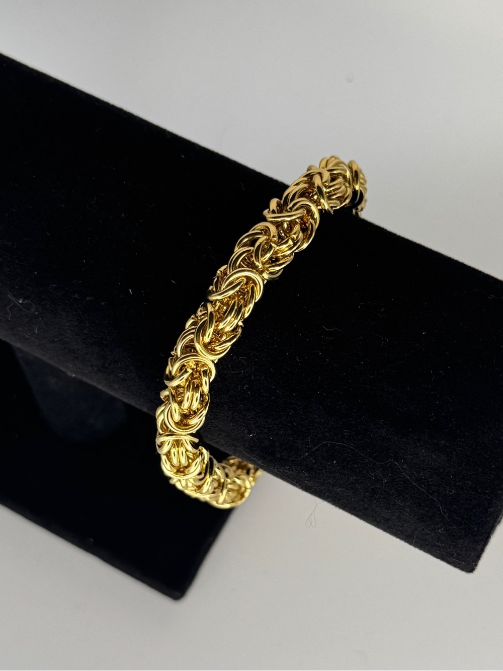 Gold Tone Rope Chain Twist Bangle Bracelet - Women's Jewelry